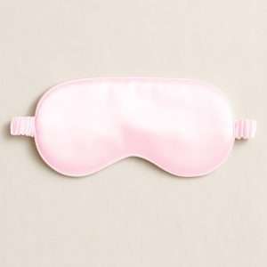 Seidenschlafmasken - Babyrosa