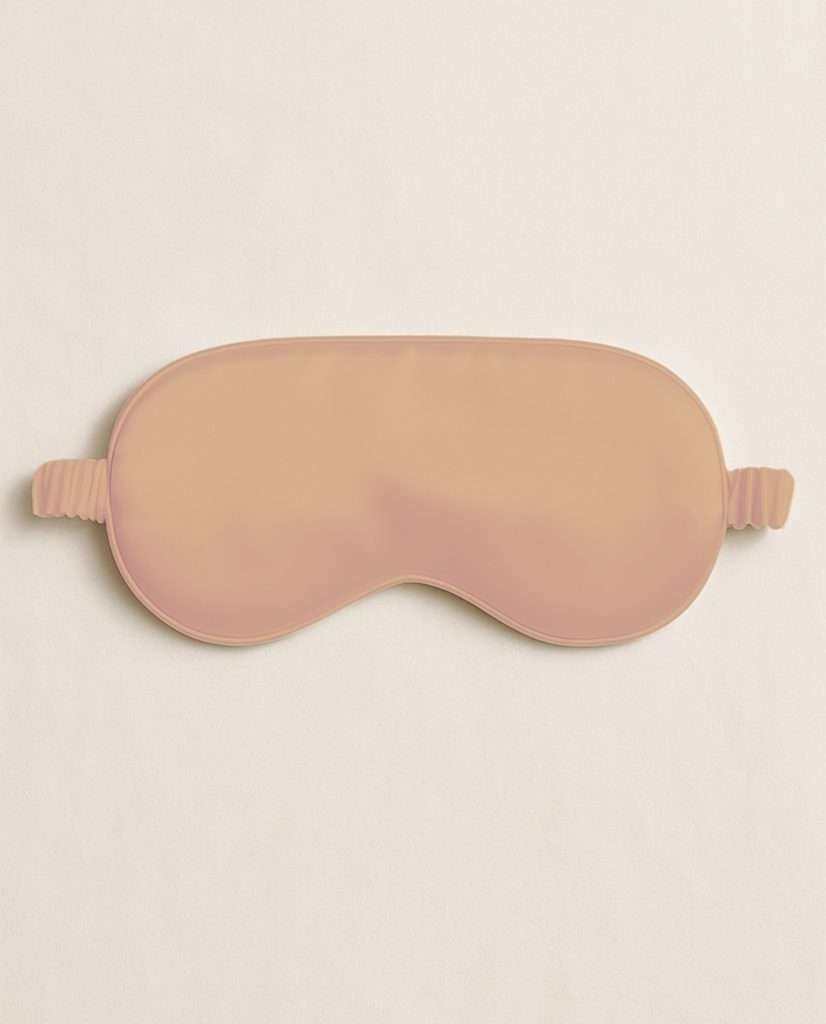 Seidenschlafmasken – Beige