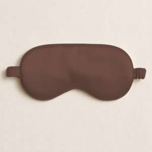 Seidenschlafmasken - Schokoladenbraun