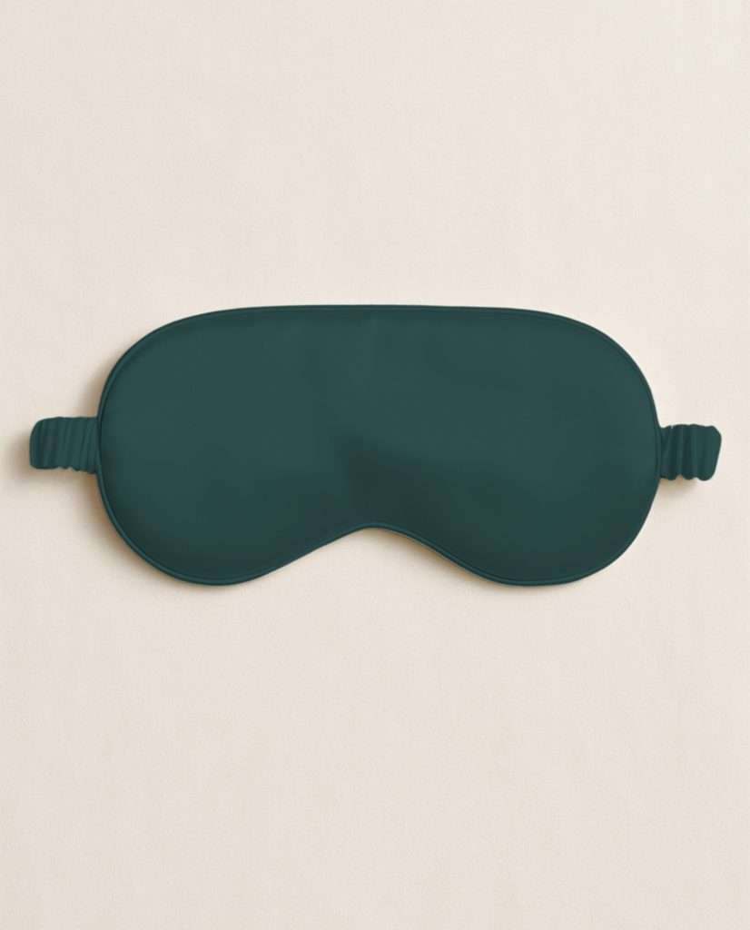 Seidenschlafmasken – Ozeangrün
