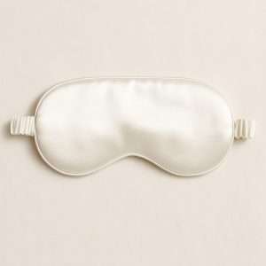 Seidenschlafmasken - Weiß