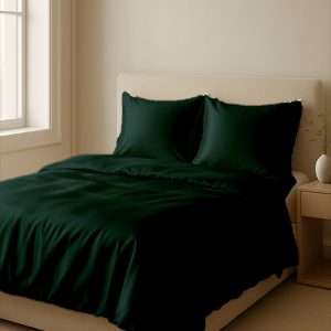 Seidendeckenbezüge - Ozeangrün