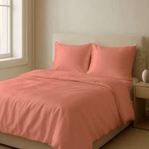 Seidendeckenbezüge - Rosa